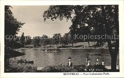 Montreal Quebec Parc Lafontaine Park Kat. Montreal
