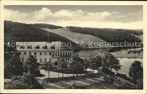 Saalburg Saale FDGB Heim Kat. Saalburg Ebersdorf