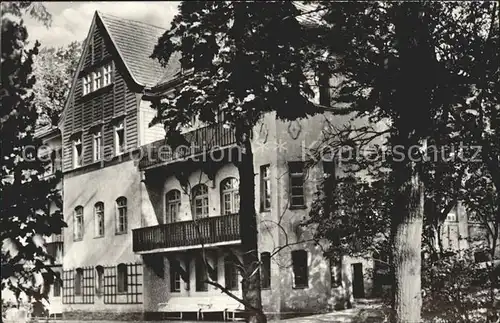 Zschopau Willischthal Ferienheim Ernst Schneller Kat. Zschopau