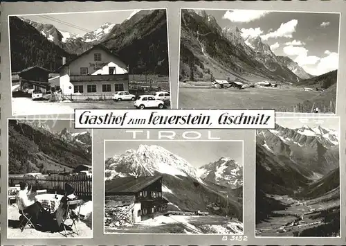 Gschnitz Tirol Gasthaus zum Feuerstein Kat. Gschnitz