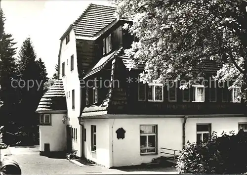 Baerenfels Erzgebirge Handwerker Erholungsheim Spritzbergbaud Kat. Altenberg