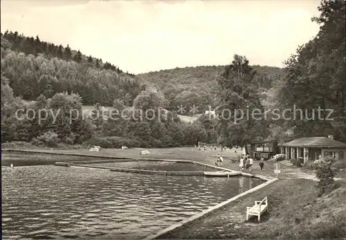 Stolberg Harz Waldbad Kat. Stolberg Harz