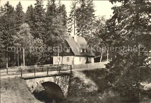 Kuehnhaide Marienberg Steinbruecke / Marienberg /Erzgebirgskreis LKR