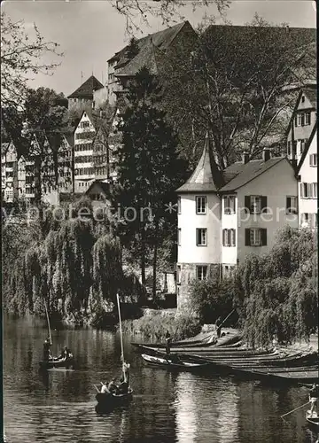 Tuebingen Hoelderlinturm am Neckar Kat. Tuebingen