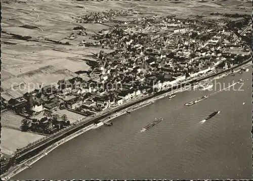 Ruedesheim Rhein Fliegeraufnahme Kat. Ruedesheim am Rhein