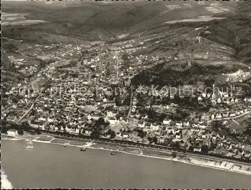 Linz Rhein Fliegeraufnahme Kat. Linz am Rhein