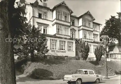 Tabarz Hotel Leuchtenburg Kat. Tabarz Thueringer Wald