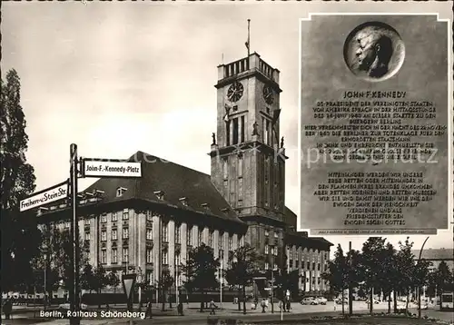 Berlin Rathaus Schoeneberg Kat. Berlin