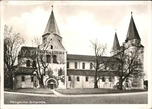 Koenigslutter Elm Stiftskirche Kat. Koenigslutter am Elm