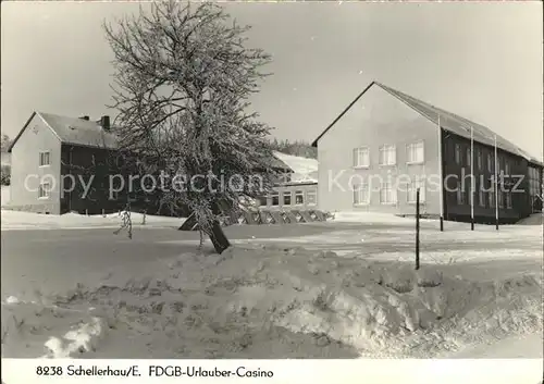 Schellerhau FDGB Ulruaber Casino Kat. Altenberg