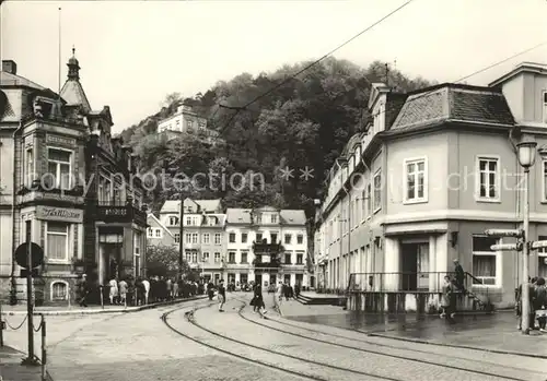 Bad Schandau Strassenpartie Kat. Bad Schandau