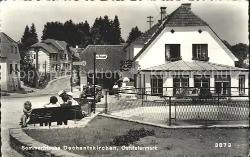 Dechantskirchen Ortspartie Kat. Dechantskirchen