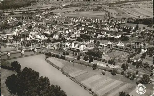 Bad Friedrichshall Fliegeraufnahme Jagstfeld Kat. Bad Friedrichshall