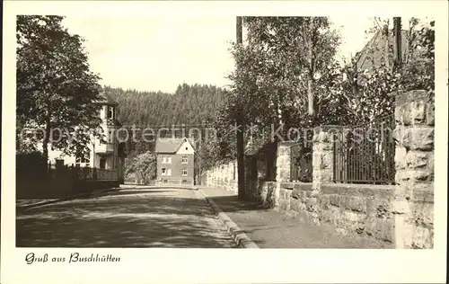 Buschhuetten Strassenpartie Kat. Kreuztal