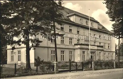 Kuehlungsborn Ostseebad FDGB Erholungsheim Albert Kayser Kat. Kuehlungsborn