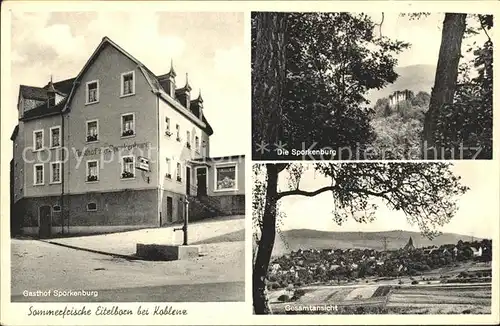 Eitelborn Gasthaus Sporkenburg Kat. Eitelborn