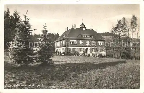 Neudorf Erzgebirge Kindererholungsheim Bethlehemstift Kat. Oberwiesenthal