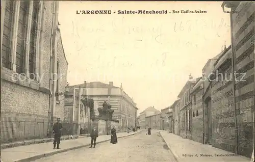 Sainte Menehould Rue Gaillot Aubert Kat. Sainte Menehould