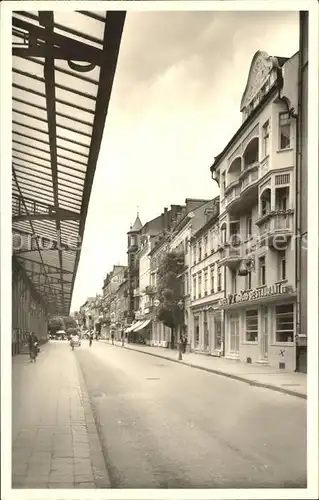 Bad Ems Roemerstrasse mit Goldenes Fass Kat. Bad Ems