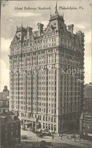 Philadelphia Pennsylvania Hotel Bellevue Stratford Kat. Philadelphia