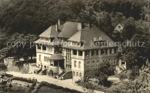 Gernrode Harz FDGB Erholungsheim Stubenberg / Gernrode Harz /Harz LKR