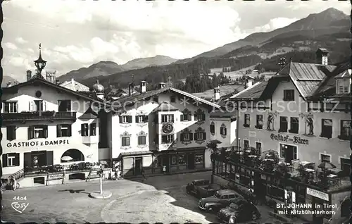 St Johann Tirol mit Kitzbuehelerhorn Kat. St. Johann in Tirol