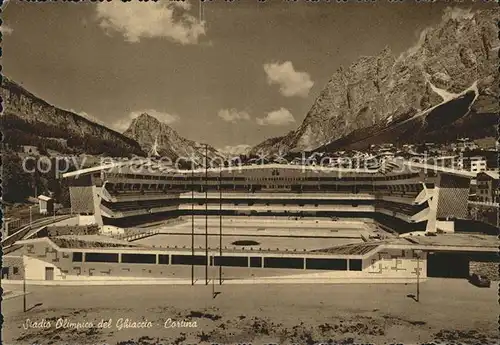 Cortina d Ampezzo Stadio Olympico del Ghiaccio Kat. Cortina d Ampezzo