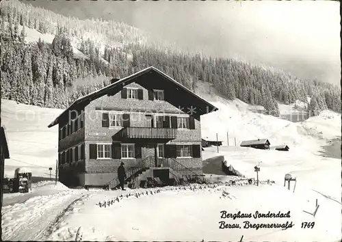 Bezau Vorarlberg Berghaus Sonderdach Kat. Bezau