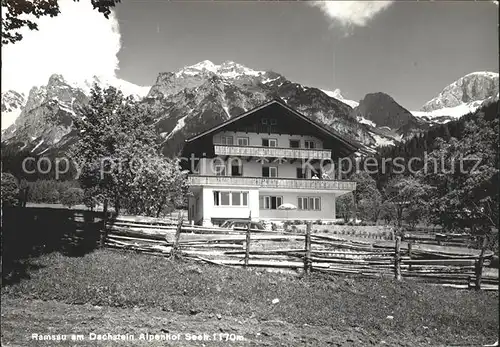 Ramsau Dachstein Steiermark Alpenhof Kat. Ramsau am Dachstein