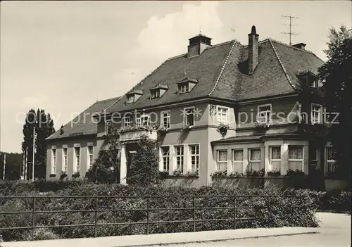 Berggiesshuebel Klubhaus Kat. Bad Gottleuba Berggiesshuebel