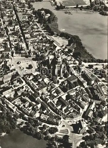 Stralsund Mecklenburg Vorpommern Fliegeraufnahme Altstadt Kat. Stralsund