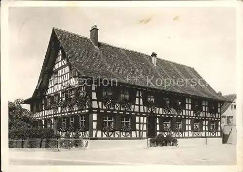 Rafz Gasthaus zum goldenen Kreuz Kat. Rafz