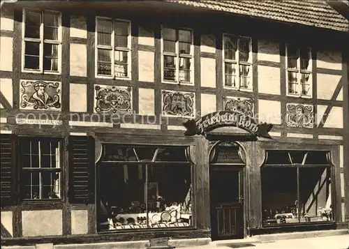 Stolberg Harz Geburtshaus von Thomas Muentzer Kat. Stolberg Harz