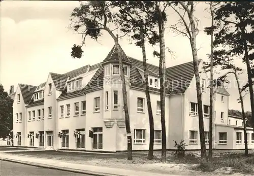 Kuehlungsborn Ostseebad FDGB Erholungsheim Philipp Mueller Kat. Kuehlungsborn