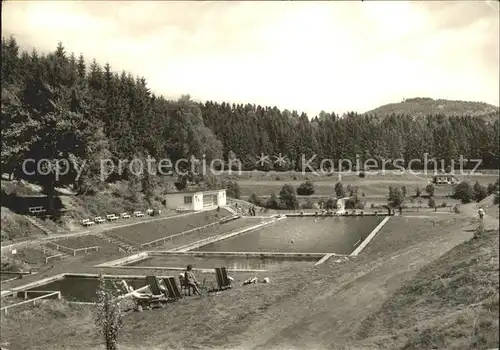 Breitenbach St Kilian Schwimmbad / Sankt Kilian /Hildburghausen LKR