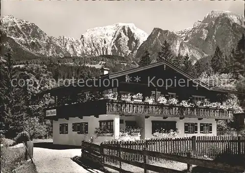 Berchtesgaden Haus Alpeltal Kat. Berchtesgaden