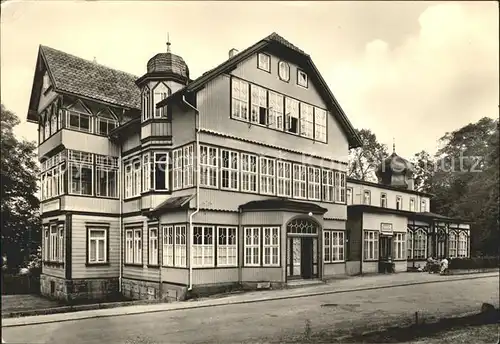 Elend Harz FDGB Erholungsheim Waldmuehle Kat. Elend Harz