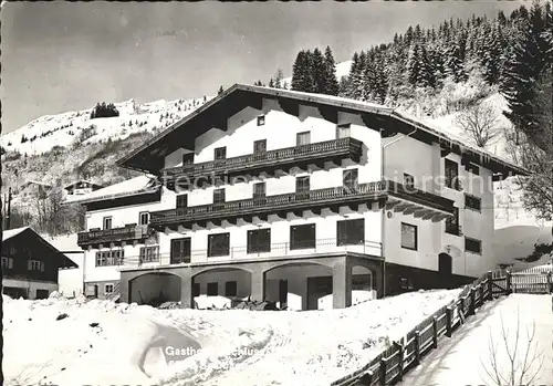 Saalbach Hinterglemm Gasthaus Kat. Saalbach Hinterglemm