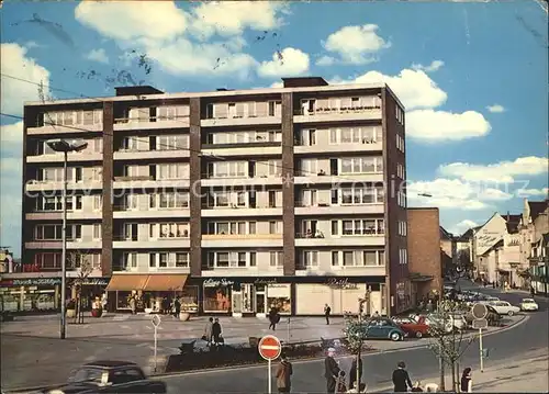 Heiligenhaus Mettmann Kirchplatz mit Hauptstrasse / Heiligenhaus /Mettmann LKR