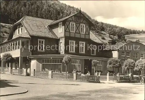 Sitzendorf Thueringen FDGB Erholungsheim Max Kirchner Kat. Sitzendorf Schwarzatal