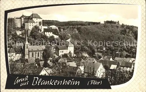 Blankenheim Ahr Kirche Schloss Kat. Blankenheim