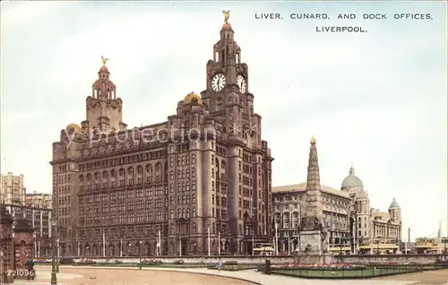 Liverpool Liver Cunard and Dock Offices Kat. Liverpool
