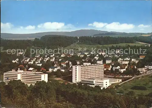 Bad Schwalbach Kurkliniken Pitzer Panorama Kat. Bad Schwalbach