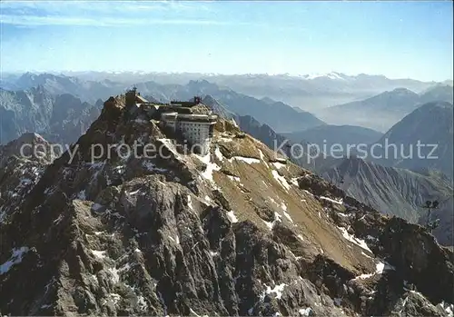 Zugspitze oesterr Zugspitz Gipfelstation mit Grossrestaurant Kat. Garmisch Partenkirchen