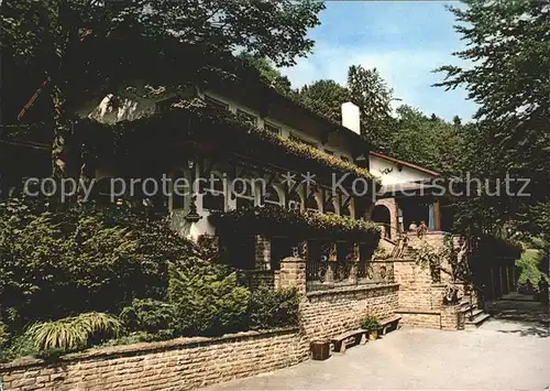 Odenthal Terrassen Waldrestaurant Deutscher Maerchenwald Kat. Odenthal