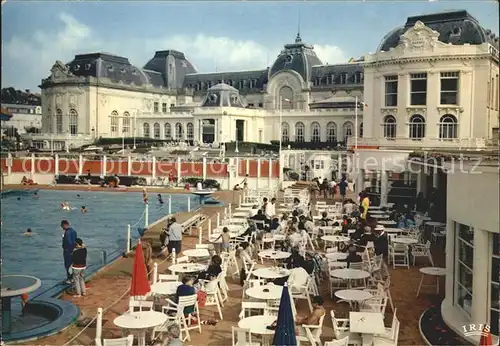 Trouville sur Mer Le bar de la piscine le casino et la cure marine Kat. Trouville sur Mer