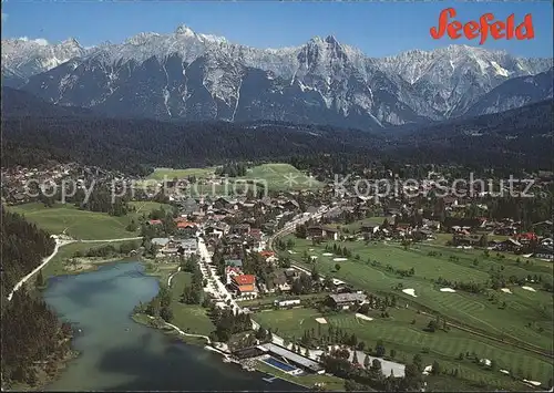 Seefeld Tirol Panorama Kat. Seefeld in Tirol