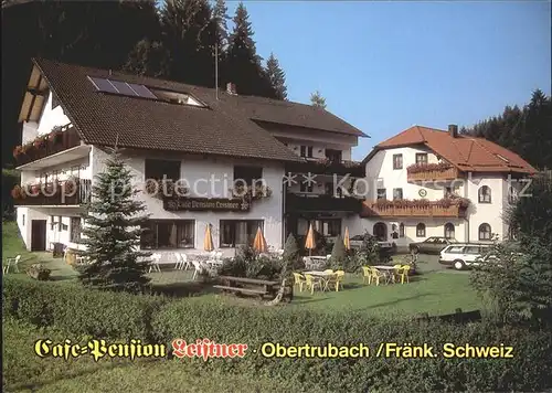 Obertrubach Cafe Pension Leistner Kat. Obertrubach