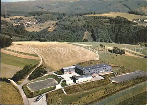 Morsbach Sieg Jugendherberge Fliegeraufnahme Kat. Morsbach