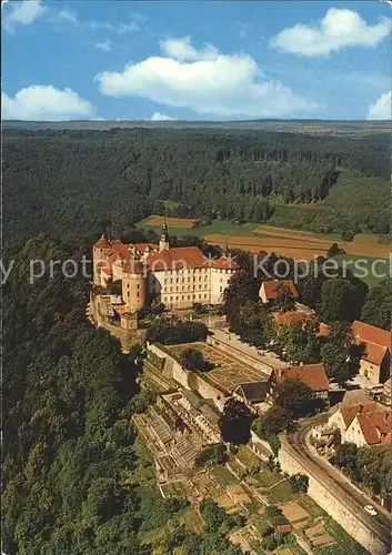 Langenburg Wuerttemberg Schloss Fliegeraufnahme Kat. Langenburg